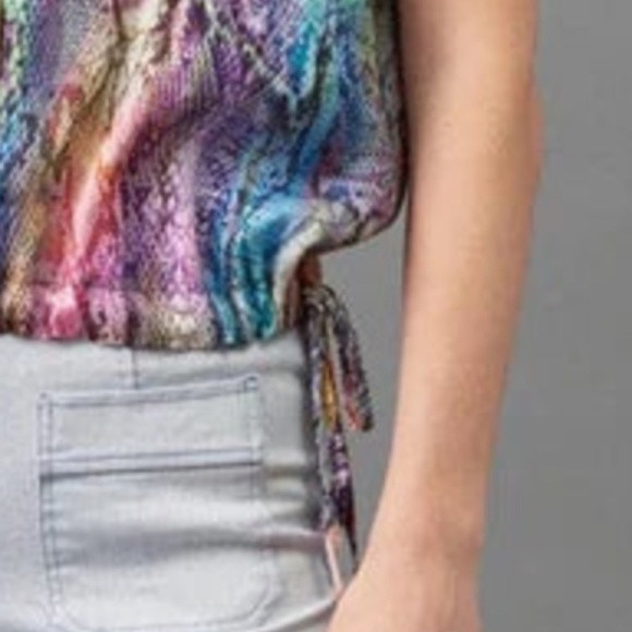 Lola & Sophie colorful Python shirt, M, CB2259 - Picture 4 of 8